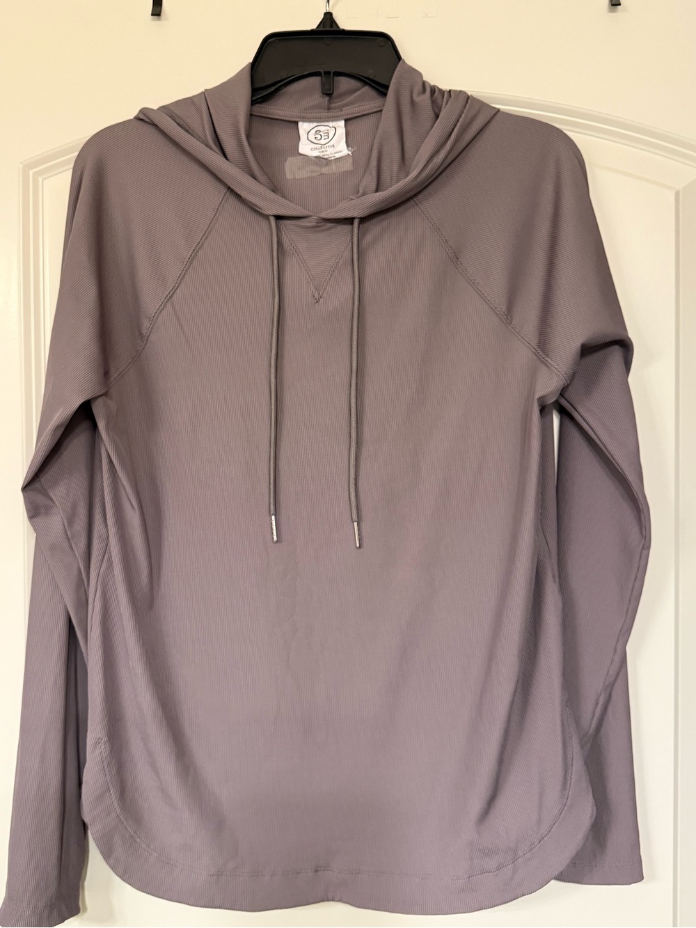 Sage Collectives Gray Hoodie Long-Sleeve Pullover